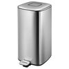 EKO Pedal Bin Regent 32 L Matte Silver