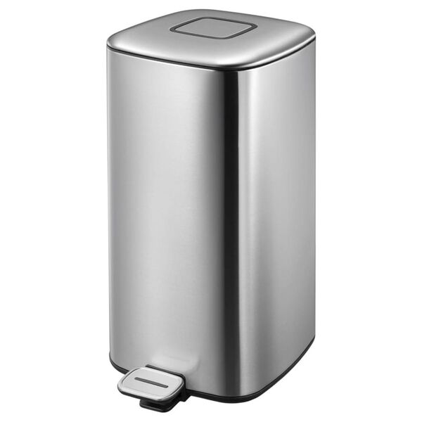 EKO Pedal Bin Regent 32 L Matte Silver