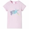 vidaXL Kids' T-shirt Lilac 116