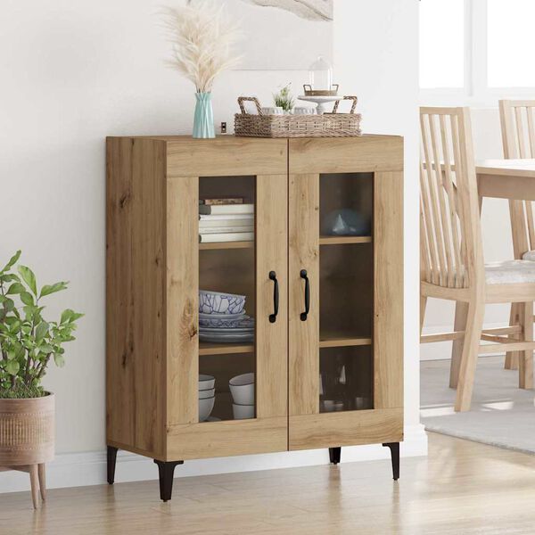 vidaXL Sideboard Artisan Oak 69.5 x 34 x 90 cm