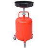 vidaXL Waste Oil Drainer 49.5 L Steel Red