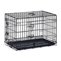 Karlie Dog Crate with 2 doors 77x47x54 cm Black