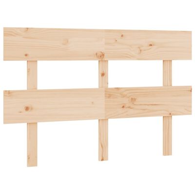 vidaXL Bed Headboard 184x3x81 cm Solid Wood Pine