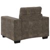 vidaXL Sofa Chair with Cushion Dark grey Faux leather