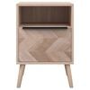Finori Bedside Cabinet Lusk 61A Sonoma Oak 38.5x38.5x57 cm