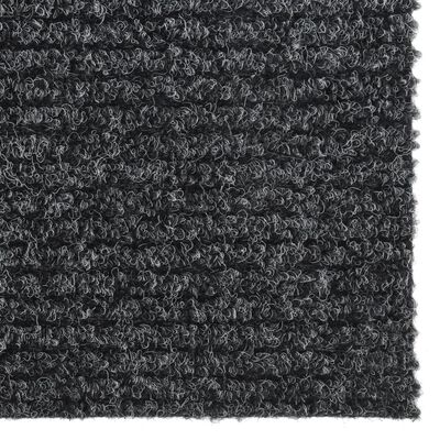 vidaXL Dirt Trapper Carpet Runner 100x250 cm Anthracite