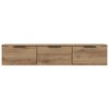vidaXL Wall Cabinet Artisan Oak 102x30x20 cm Engineered Wood