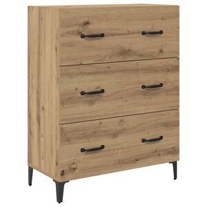 vidaXL Sideboard with Drawer Artisan Oak 69.5 x 34 x 90 cm