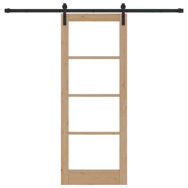 vidaXL Sliding Door ORKDAL Natural 78 x 202 cm