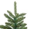 vidaXL Artificial Hinged Christmas Tree Green 150 cm PVC and Steel