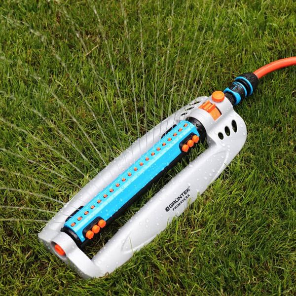 GR&Uuml;NTEK Lawn Sprinkler with Turbo Motor 462 m&sup2;