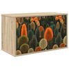 vidaXL Wall-mounted TV Cabinet ZAANDAM 69 x 33 x 40 cm Sonoma Oak