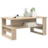 vidaXL Coffee Table Sonoma Oak 90 x 50 x 40 cm Engineered Wood