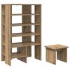 vidaXL Shoe Cabinet 2 pcs 62 x 35 x 100 cm Engineered Wood Artisan Oak