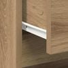 vidaXL Bedside Cabinet with Drawer 2 pcs Artisan Oak 45 x 34 x 44.5 cm