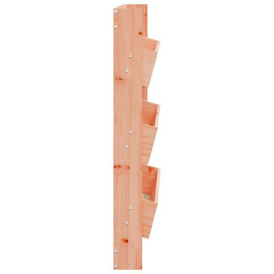 vidaXL Wall Planter 3-Tier 60x18.5x110 cm Solid Wood Douglas