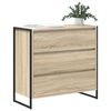 vidaXL Sideboard with Drawer Sonoma 79 x 36 x 75.5 cm Engineered Wood