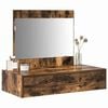 vidaXL Dressing Table Brown 83 x 40 x 70 cm Engineered Wood
