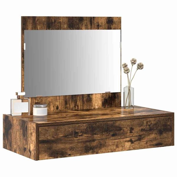 vidaXL Dressing Table Brown 83 x 40 x 70 cm Engineered Wood