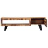vidaXL TV Cabinet 140x30x40 cm Solid Acacia Wood