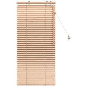 vidaXL Venetian Blind Oak Look 60 x 130 cm 35 mm Solid Paulownia Wood