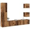 vidaXL 5 Piece TV Cabinet Set Wall-mounted Old Wood Engineered Wood