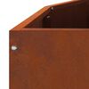 vidaXL Planter Rusty 90 x 45 x 35 cm Weathering Steel