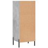 vidaXL Sideboard Concrete Grey 34.5x32.5x90 cm Engineered Wood