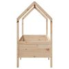 vidaXL Kids' House Bed Frame 70x140 cm Solid Wood Pine