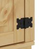 vidaXL Cabinet with Shelf SKI 4 pcs Honey Brown Solid Pine Wood