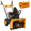 vidaXL Petrol-powered 2-in-1 Snow Thrower and Sweeper 6.5HP