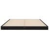 vidaXL Bed Frame without Mattress Black 120x190 cm Small Double Solid Wood Pine
