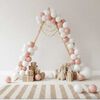 vidaXL Wedding Arch Light Brown 202 x 95 x 254 cm Solid Pine Wood