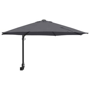 vidaXL Garden Parasol Anthracite 248 x 248 x 148 cm