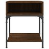 vidaXL Bedside Tables 2 pcs Brown Oak 40x41x50 cm Engineered Wood