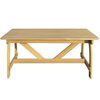 vidaXL Garden Table 150x74x75 cm Impregnated Pinewood