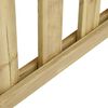 vidaXL Garden Fence Impregnated Pinewood 5.34x1.3 m