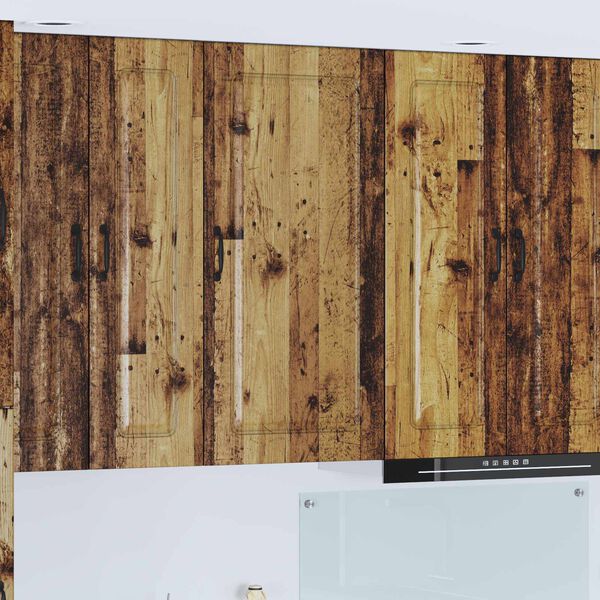 vidaXL Kitchen Cabinet with Storage Kalmar Old Wood 50 x 31 x 100 cm