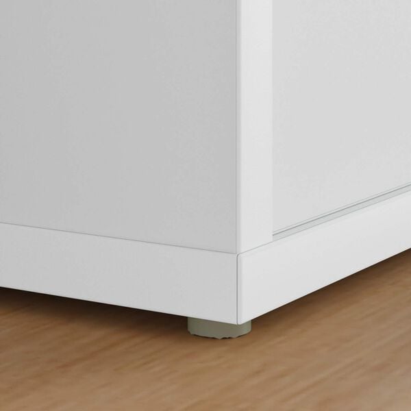 vidaXL Chair Leg Floor Protectors 2 pcs Transparent &Oslash; 15 x 16 mm PVC