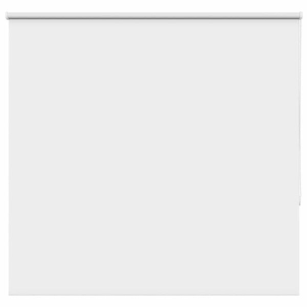 vidaXL Roller Blind Blackout White 150x150 cm Fabric Width 146.6 cm Polyester