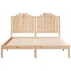vidaXL Extra Long Bed Frame without Mattress 160x210 cm Solid Wood