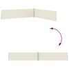 vidaXL Patio Retractable Side Awning 170x1200 cm Cream