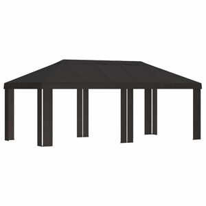 vidaXL Gazebo Cover 6 x 3 m Anthracite Polyester 190