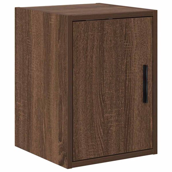 vidaXL Garage Wall Cabinet Brown Oak Engineered Wood