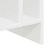 vidaXL Record Cabinet White 78.5 x 35 x 45 cm Engineered Wood