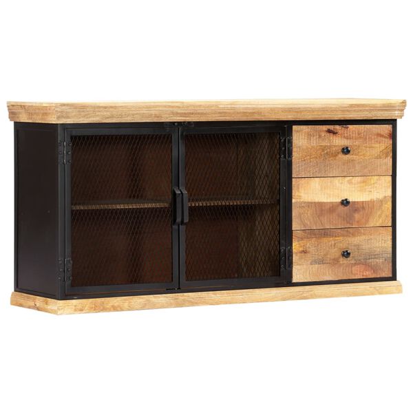 vidaXL Sideboard 150x40x75 cm Solid Mango Wood