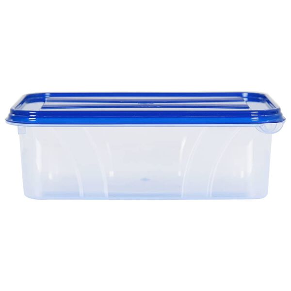 vidaXL Food Storage Containers with Lids 10 pcs PP
