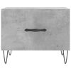 vidaXL Coffee Table Concrete Grey 50x50x40 cm Engineered Wood