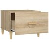 vidaXL Coffee Tables 2 pcs Sonoma Oak 50x50x40 cm Engineered Wood