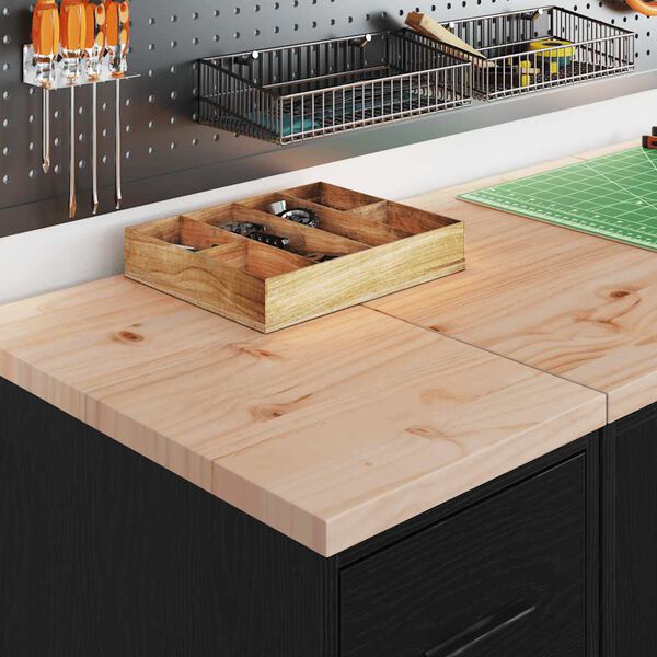 vidaXL Garage Cabinets 2 pcs Black Engineered Wood